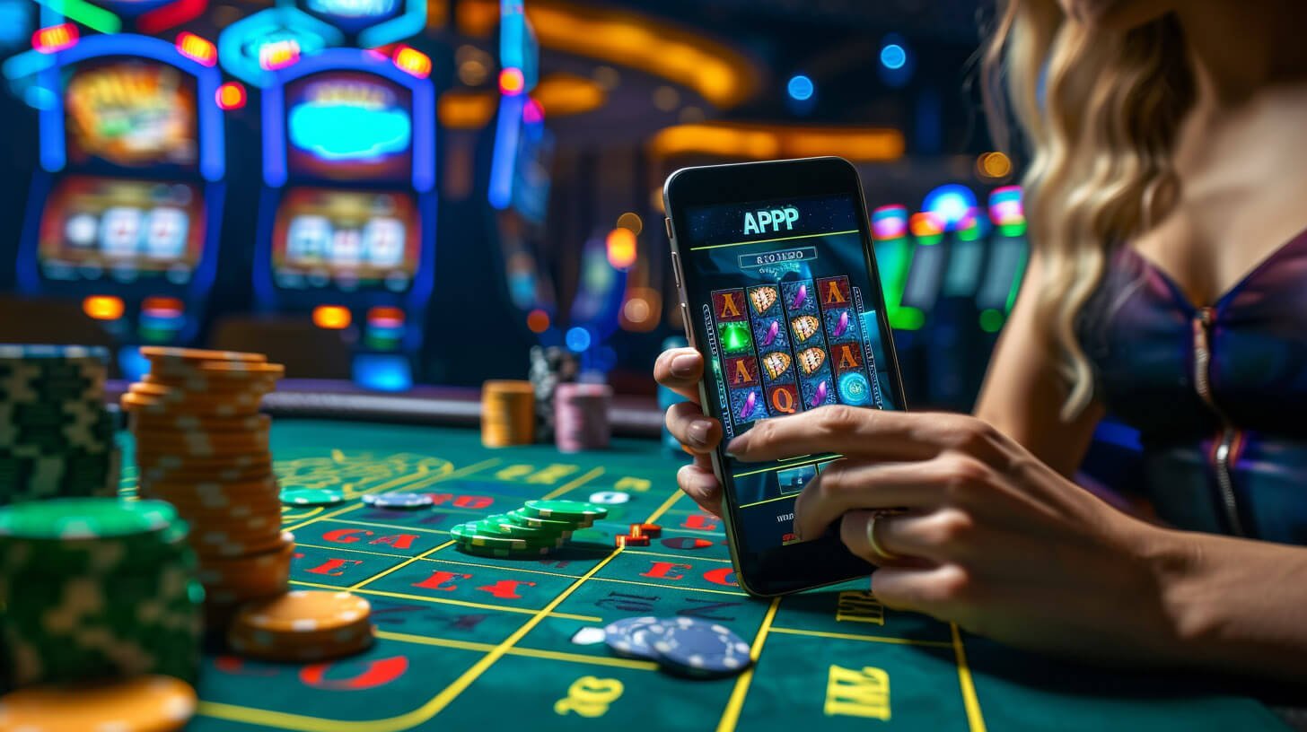rm98ff APP Myanmar — Mobile Phone တွင် Live Casino နှင့် Slots Games ကစားနေသော Myanmar Player ၏ Smartphone Screen